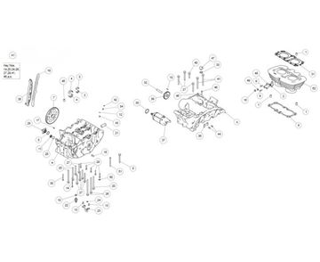ENGINE CRANKCASE/CYLINDER INTERCEPTOR 650