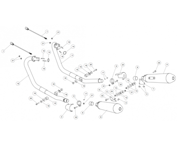 EXHAUST INTERCEPTOR 650