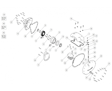 ENGINE/IGNITION COVERS INTERCEPTOR 650