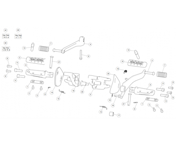 FRONT FOOTREST CONTINENTAL GT 650