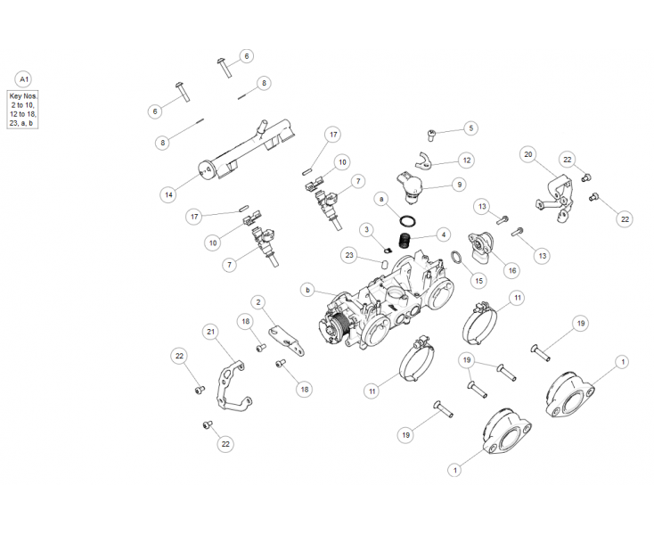 INJECTION BODY CONTINENTAL GT 650