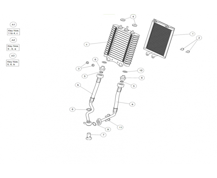 OIL COOLER CONTINENTAL GT 650