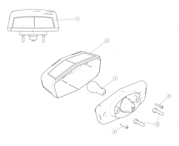 REAR LIGHT CONTINENTAL GT 535 (E3)