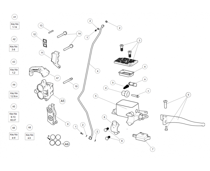 FRONT BRAKE ASSY HIMALAYAN