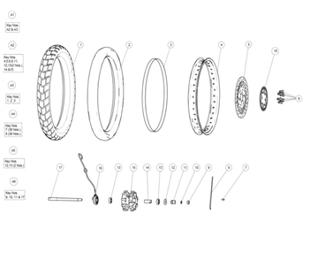 FRONT WHEEL HIMALAYAN