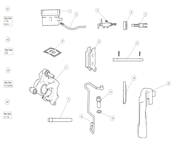 REAR BRAKE ASSY HIMALAYAN
