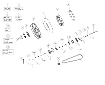 REAR WHEEL HIMALAYAN