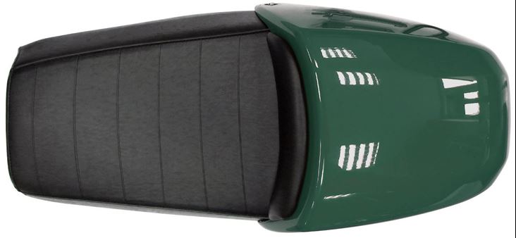 Afbeelding van DUEL SEAT WITH COVER GREEN