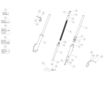 FORK CONTINENTAL 535 (E4)