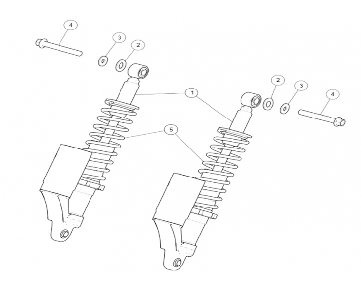 SHOCK ABSORBER CONTINENTAL 535 (E4)