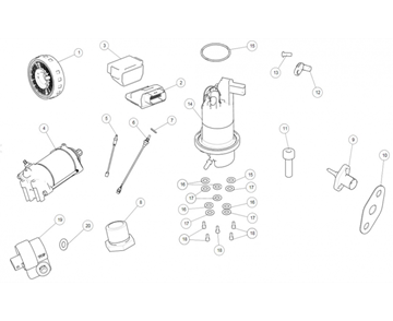 ECU/FUEL PUMP/SENSOR CONTINENTAL 535 (E4)