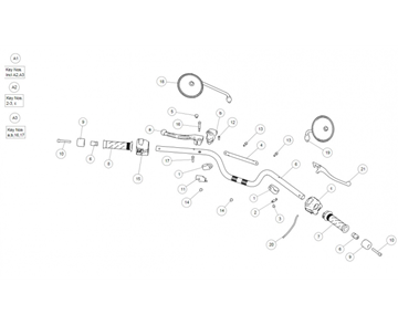 HANDLEBAR ASSY TRIAL