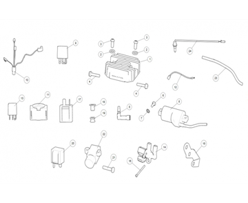 ELECTRICAL COMPONENTS CLASSIC 500 (E4)