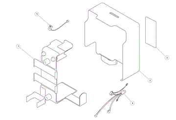 BATTERY COVER/HOLDER GEL ACCU CLASSIC 500 (E4)