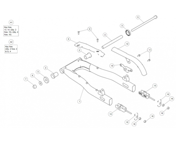 SWINGARM CLASSIC 500 (E4)