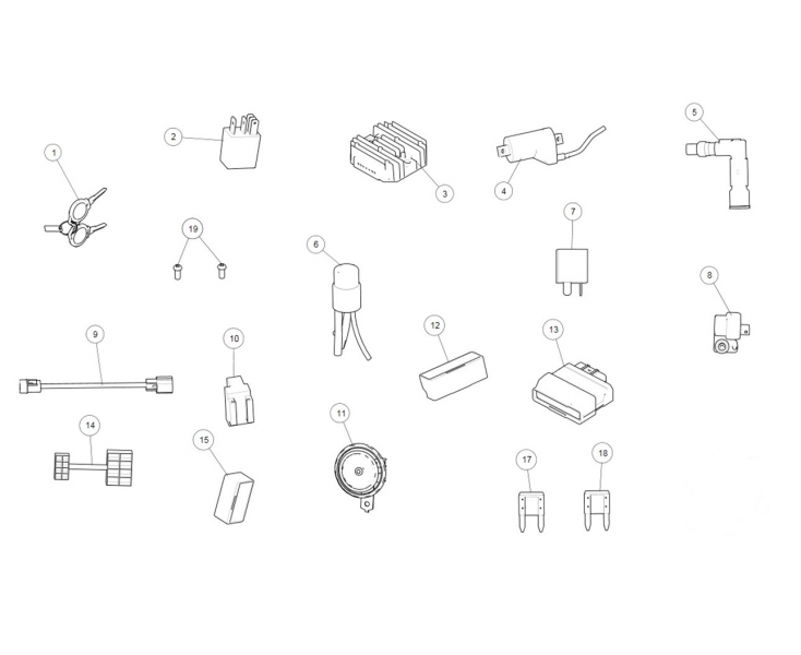 ELECTRICAL COMPONENTS CLASSIC 500 (E3)