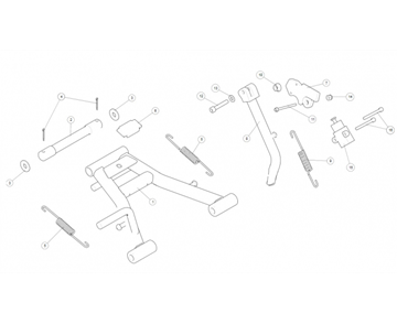 CENTER/SIDE STAND CLASSIC 500 (E3)