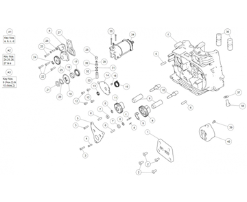 OIL PUMP/STARTER CLASSIC 500 (E3)