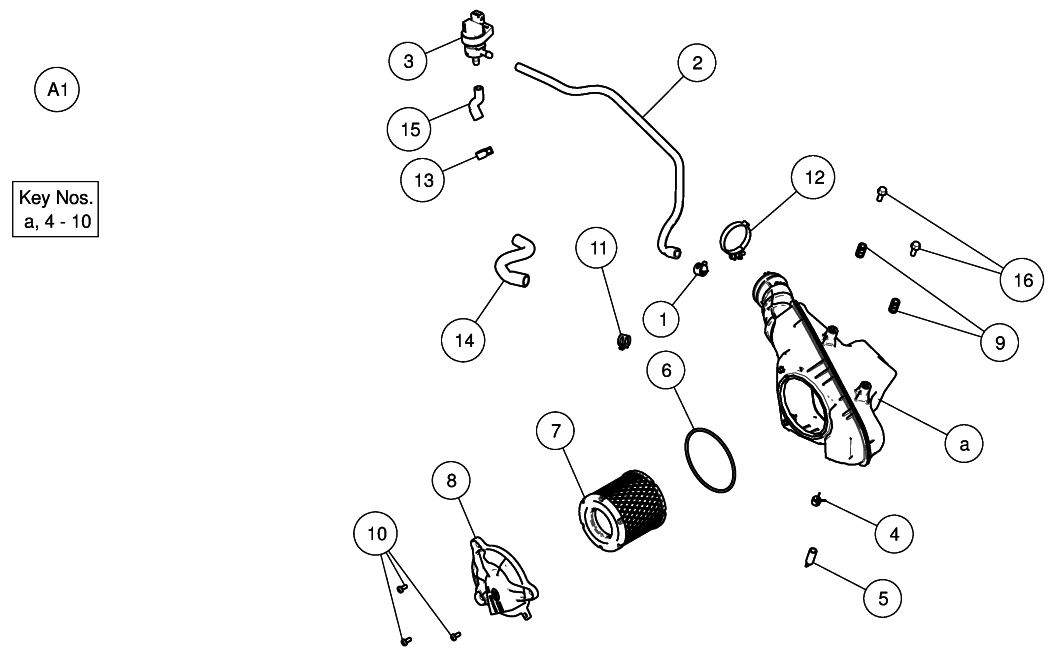 AIR FILTER BOX METEOR 350