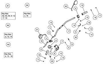 HANDLEBAR ASSEMBLY METEOR 350
