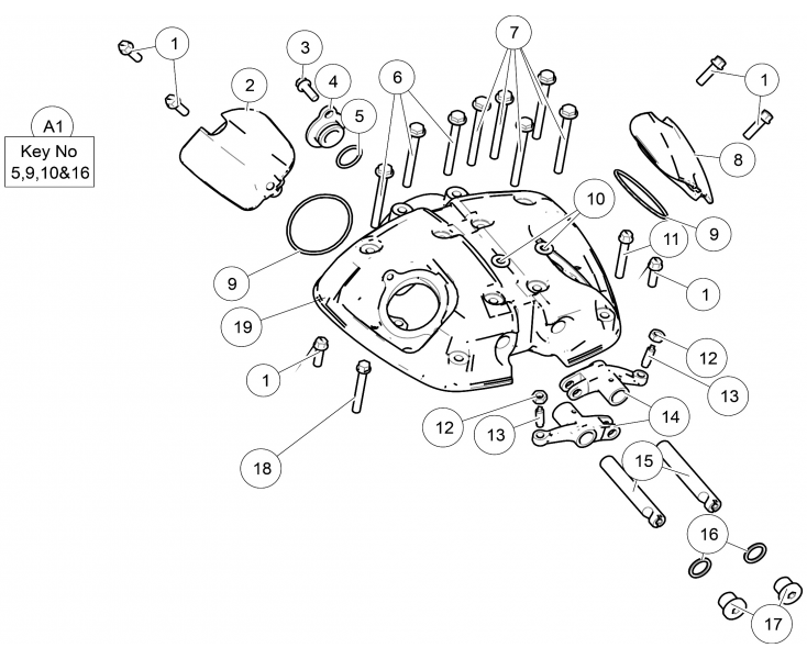 ROCKER COVER HIMALAYAN (E5)