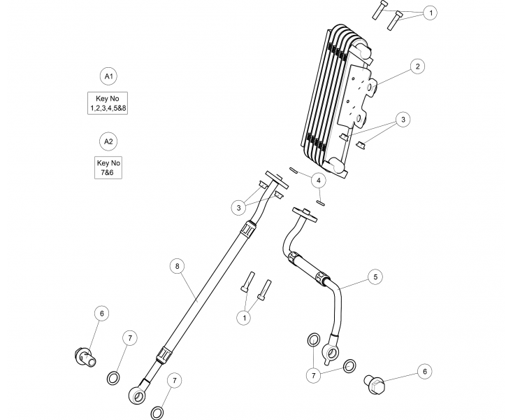 OIL COOLER HIMALAYAN (E5)