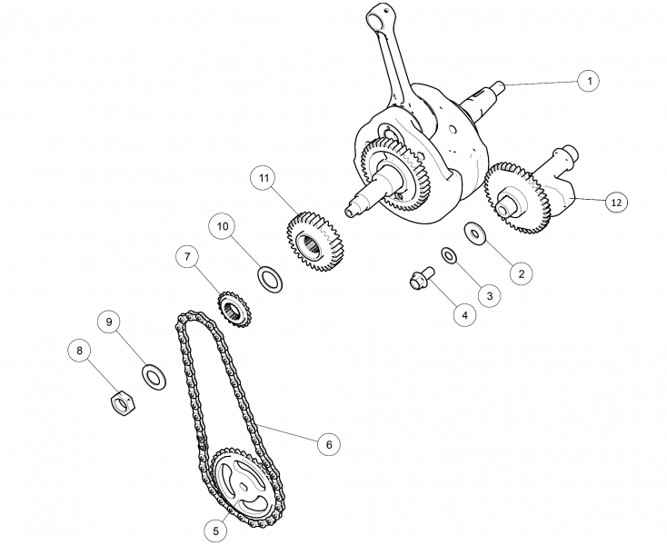 CRANKSHAFT BALANCER HIMALAYAN (E5)