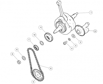 CRANKSHAFT BALANCER HIMALAYAN (E5)