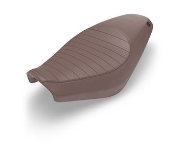 Afbeeldingen van BRUIN GEPLOOIDE SEAT COVER